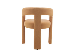 Princeton Dining Chair – Orange | Linen Fabric Upholstery (Set of 2)