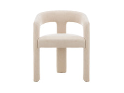 Princeton Dining Chair – Sand | Linen Fabric Upholstery (Set of 2)