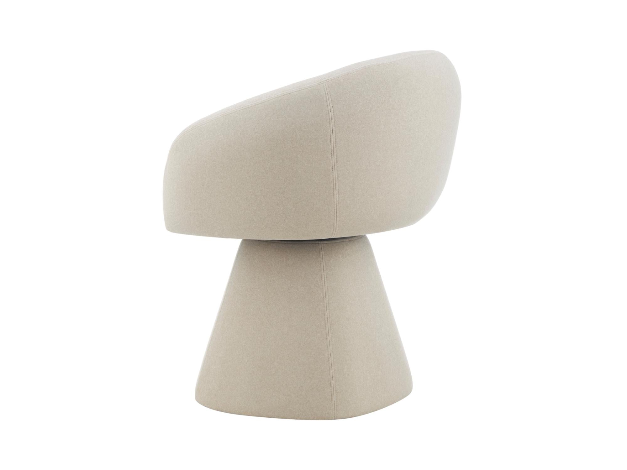 Lugarno Dining Chair – Linen | Mohair Fabric Upholstery