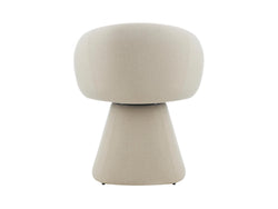 Lugarno Dining Chair – Linen | Mohair Fabric Upholstery