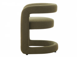 Toronto Dining Chair – Olive | Linen Fabric Upholstery (Set of 2)