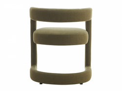 Toronto Dining Chair – Olive | Linen Fabric Upholstery (Set of 2)