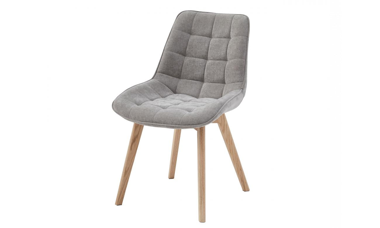 Forest Dining Chair Light Grey/ Natural (Set of 4)
