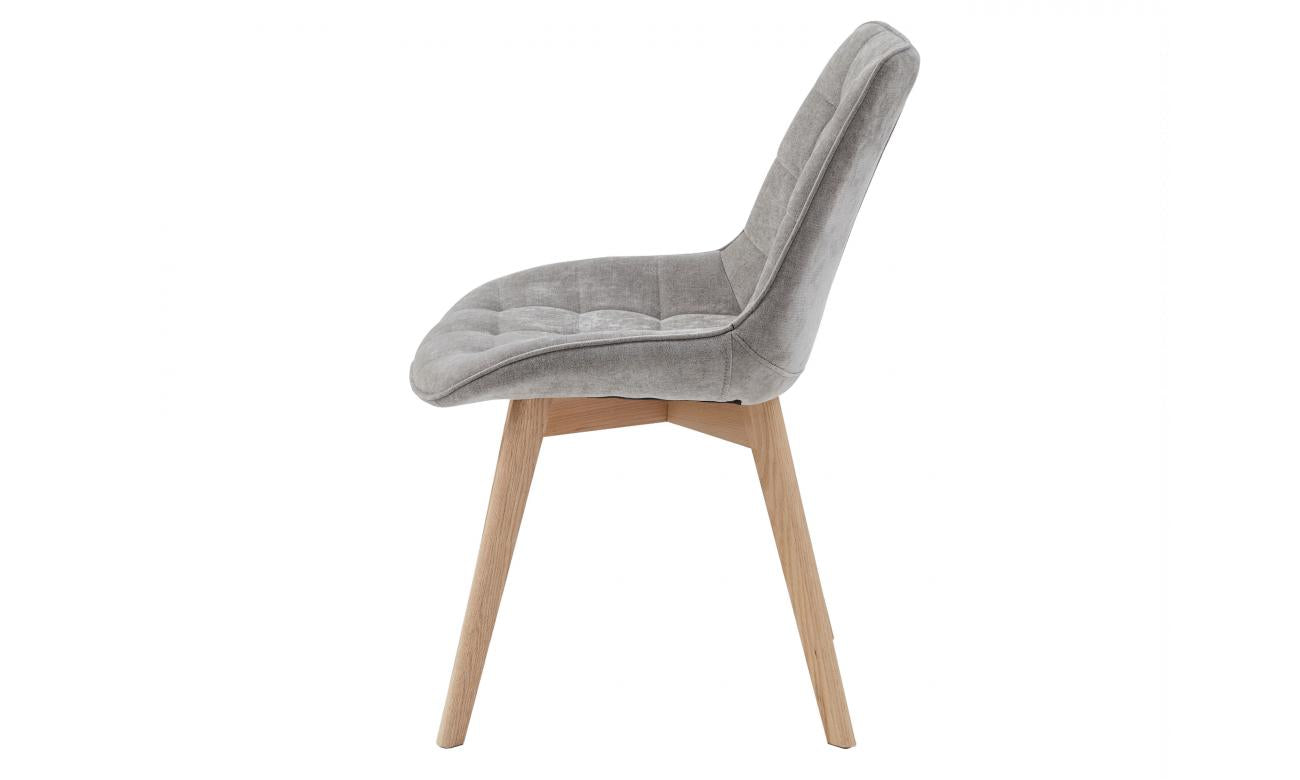 Forest Dining Chair Light Grey/ Natural (Set of 4)