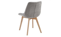 Forest Dining Chair Light Grey/ Natural (Set of 4)