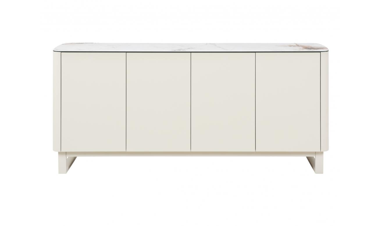 Messina Sideboard Milan White Marble