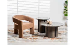 Corfu Coffee Table Grey Marble