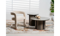 Corfu Coffee Table Grey Marble