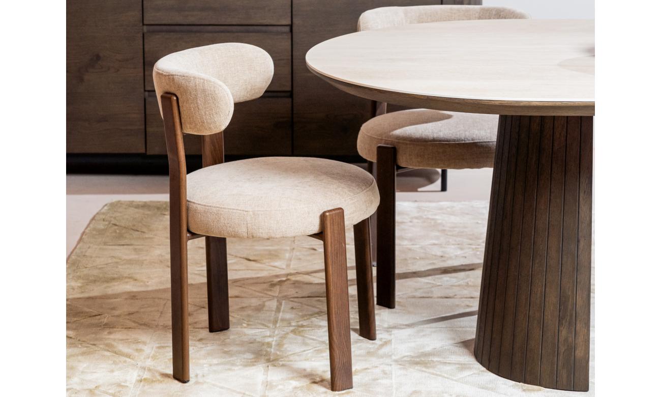 Carmo Dining Chair Beige (Set of 2)