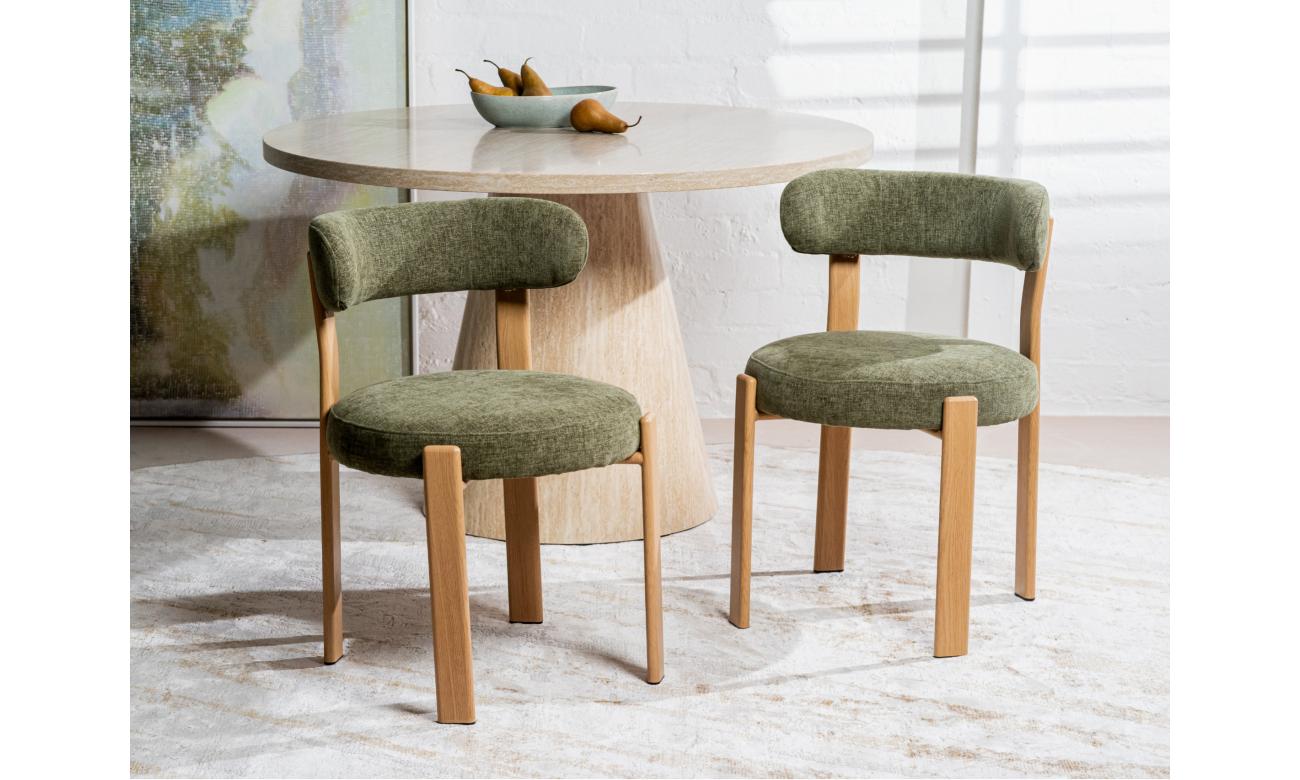 Carmo Dining Chair Olive (Set of 2)
