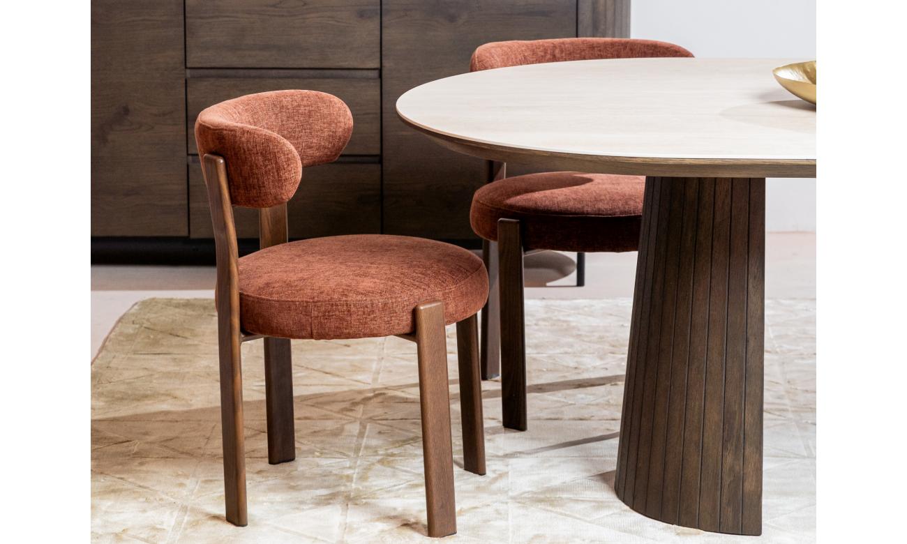 Carmo Dining Chair Rust (Set of 2)