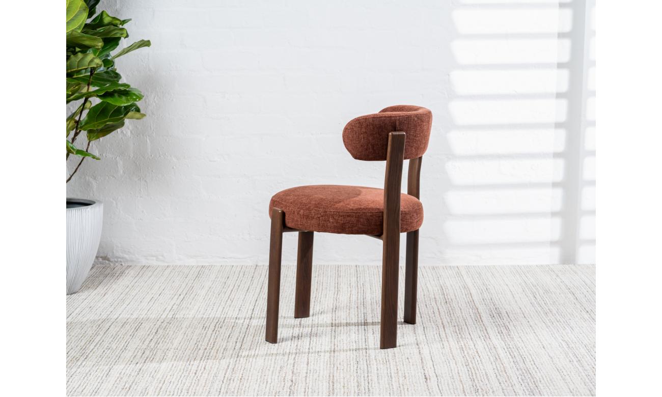 Carmo Dining Chair Rust (Set of 2)