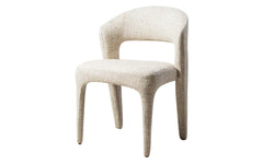 Seville Dining Chair – Wheat | Textured Fabric Upholstery (Set of 2)