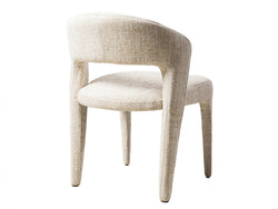 Seville Dining Chair – Wheat | Textured Fabric Upholstery (Set of 2)