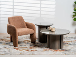 Zurich Occasional Chair – Paprika | Chenille Fabric