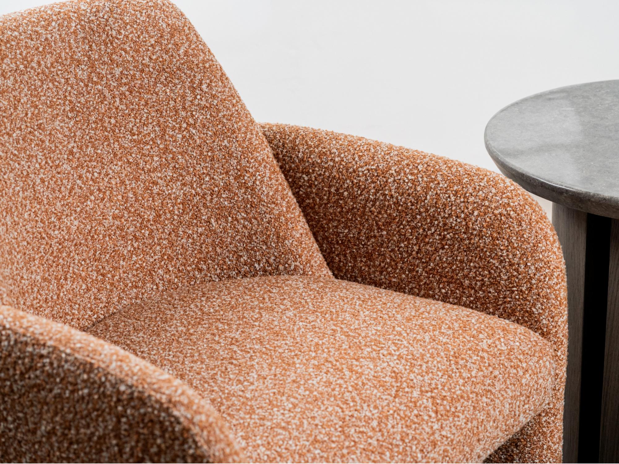 Zurich Occasional Chair – Paprika | Chenille Fabric