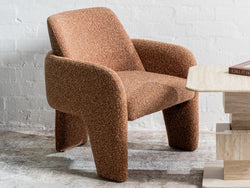 Zurich Occasional Chair – Paprika | Chenille Fabric