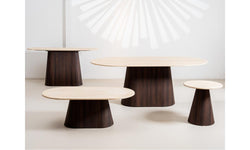 Crete Large Dining Table Travertine