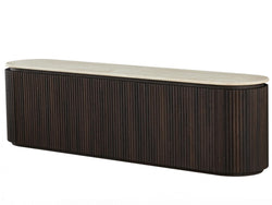 Crete TV Unit Travertine