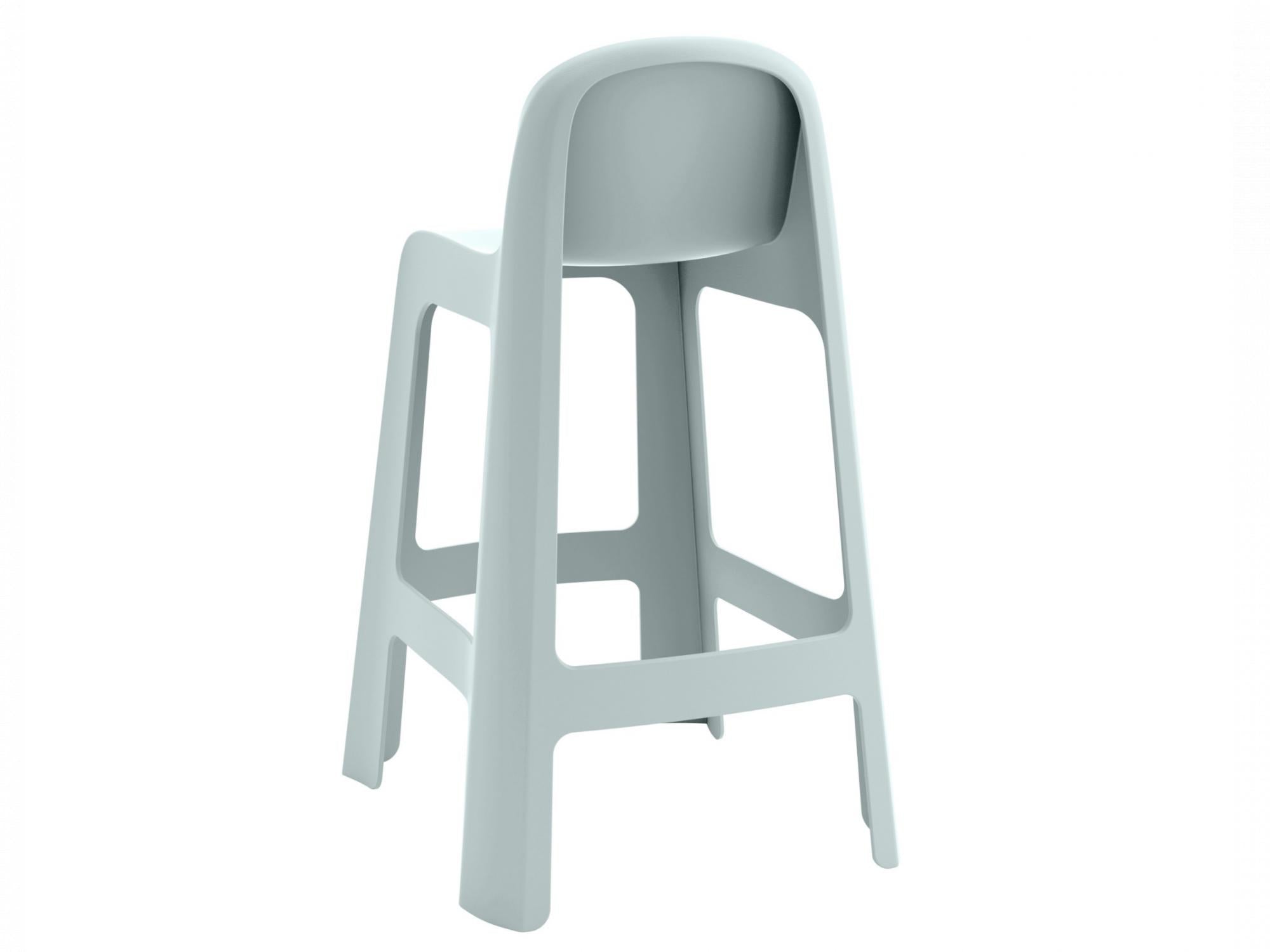 Bondi Outdoor Bar Stool – Celadon Green | Solid Plastic (Set of 2)