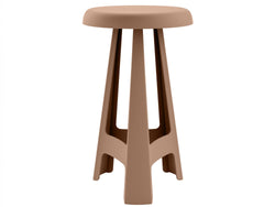 Bondi Outdoor Bar Table – Mocha Brown | Solid Plastic