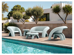 Bondi Outdoor Chair – Celadon Green | Solid Plastic