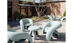 Bondi Outdoor Chair – Celadon Green | Solid Plastic