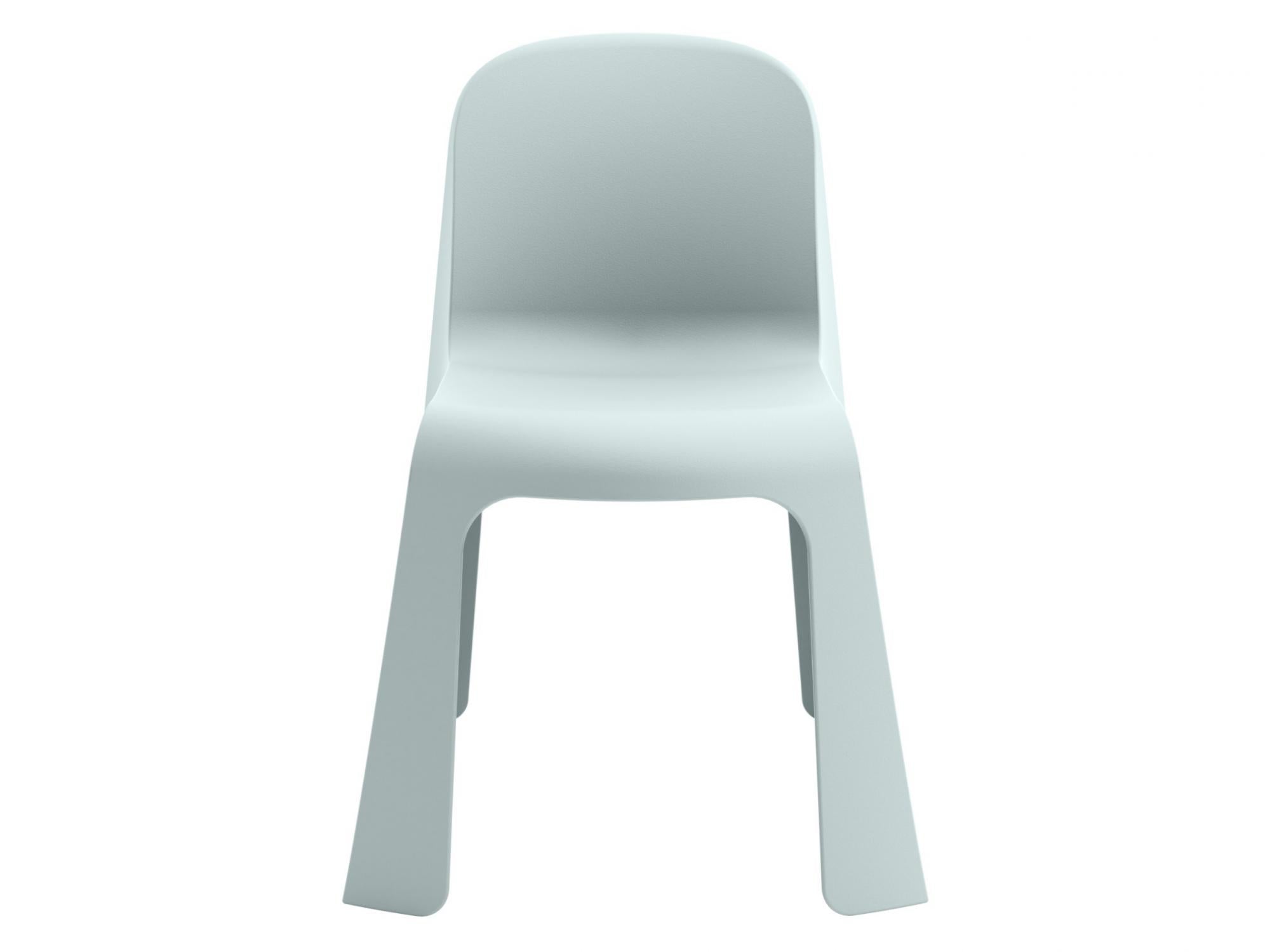Bondi Dining Chair – Celadon Green | Solid Plastic (Set of 2)