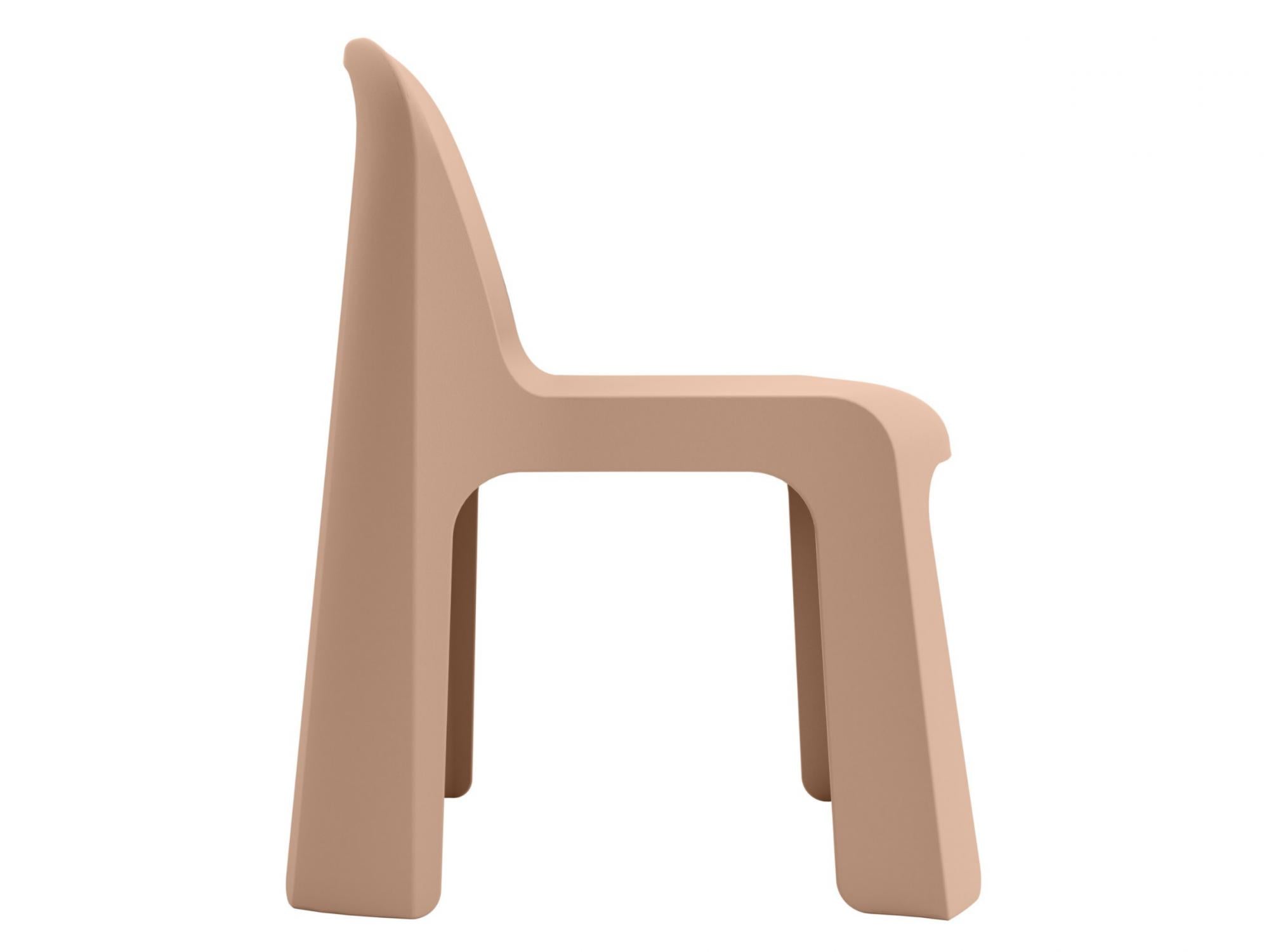 Bondi Dining Chair – Mocha Brown | Solid Plastic (Set of 2)