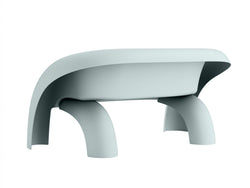 Bondi Outdoor Sofa – Celadon Green | Solid Plastic