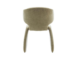 Helsinki Dining Chair – Olive | Textured Fabric Upholstery