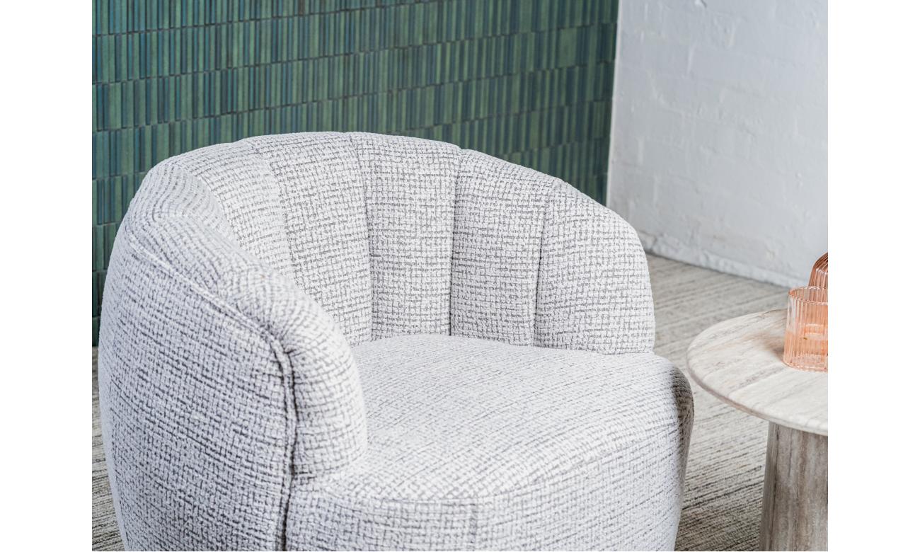 Arlington Swivel Occasional Chair Grey