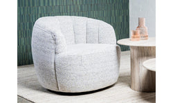 Arlington Swivel Occasional Chair Grey