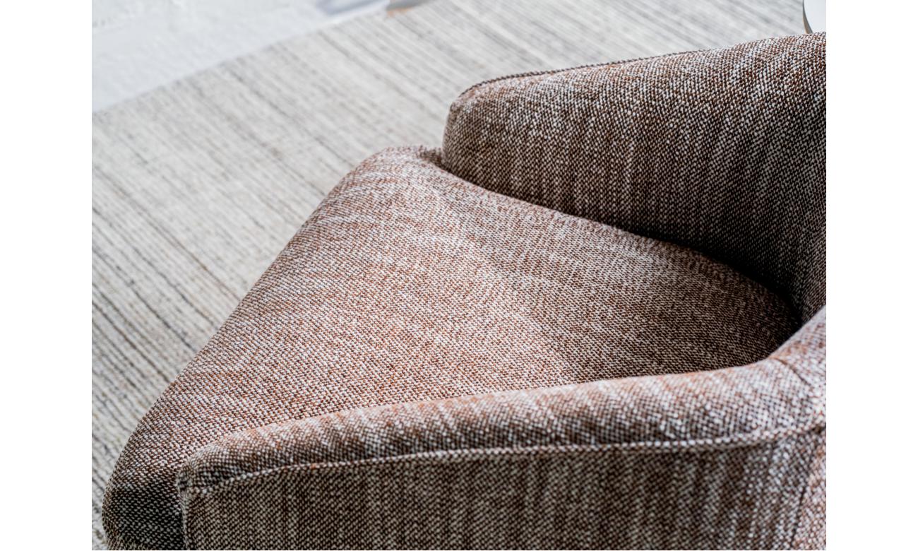 Austin Swivel Occasional Chair Chestnut
