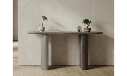 Corfu Console Table Grey Marble