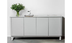 Messina Sideboard Milan White Marble