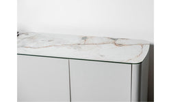 Messina Sideboard Milan White Marble