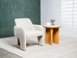 Zurich Occasional Chair – Sahara | Chenille Fabric