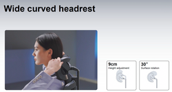 Alpha High Back Ergonomic Mesh Chair – Black Frame with Footrest