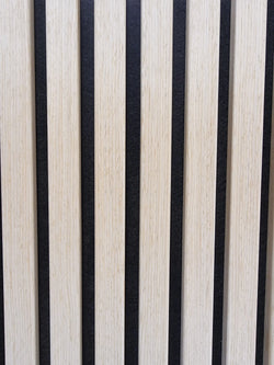 Meiko Reception Desk Oak Panels With White Top 210cm