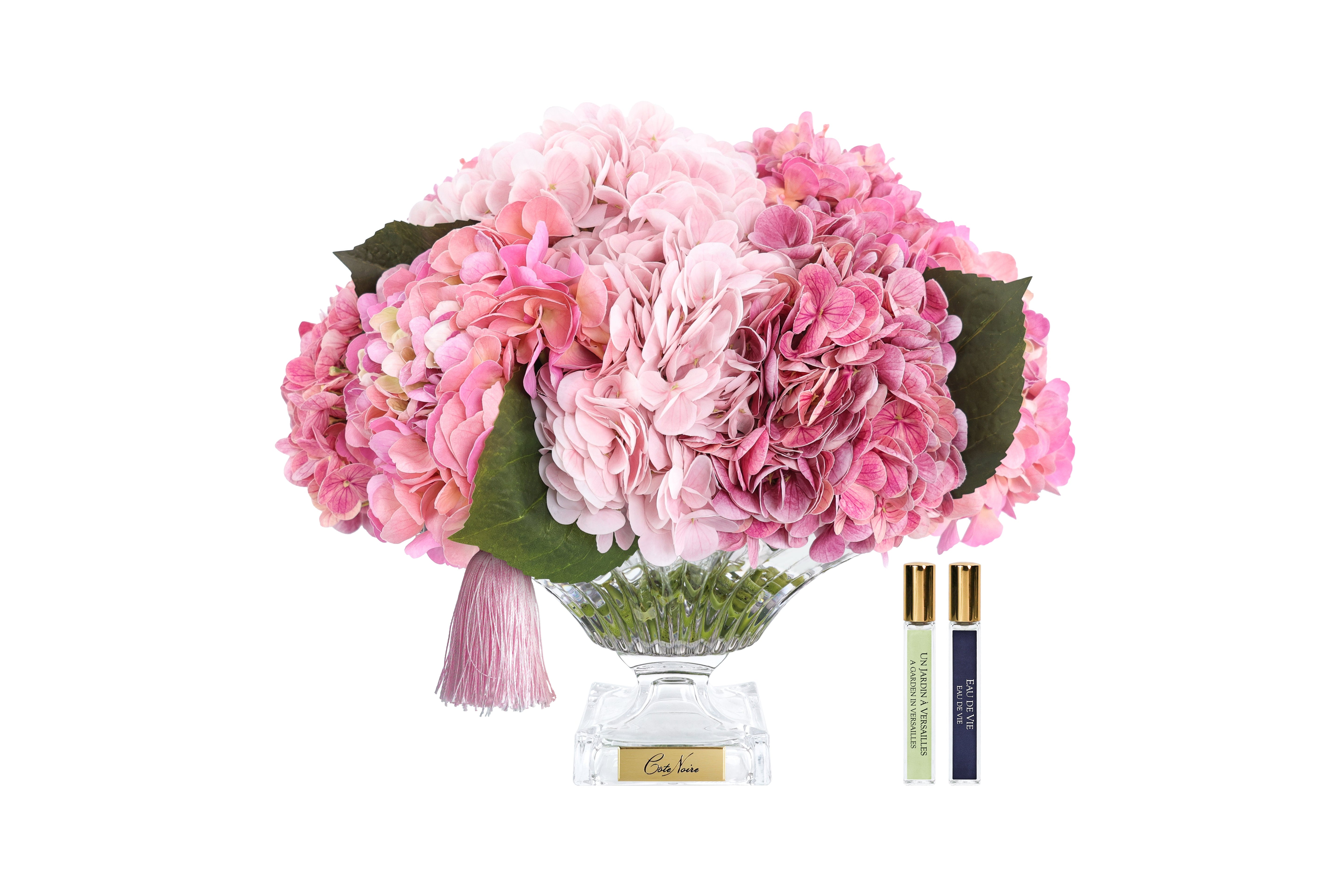 NEW - Cote Noire - Bordeaux Pink Hydrangeas - BCH02