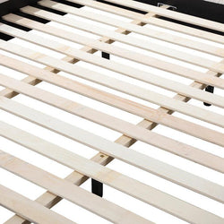 CBD8149-YO King Bed Frame - Cream White Boucle - Furniture Castle