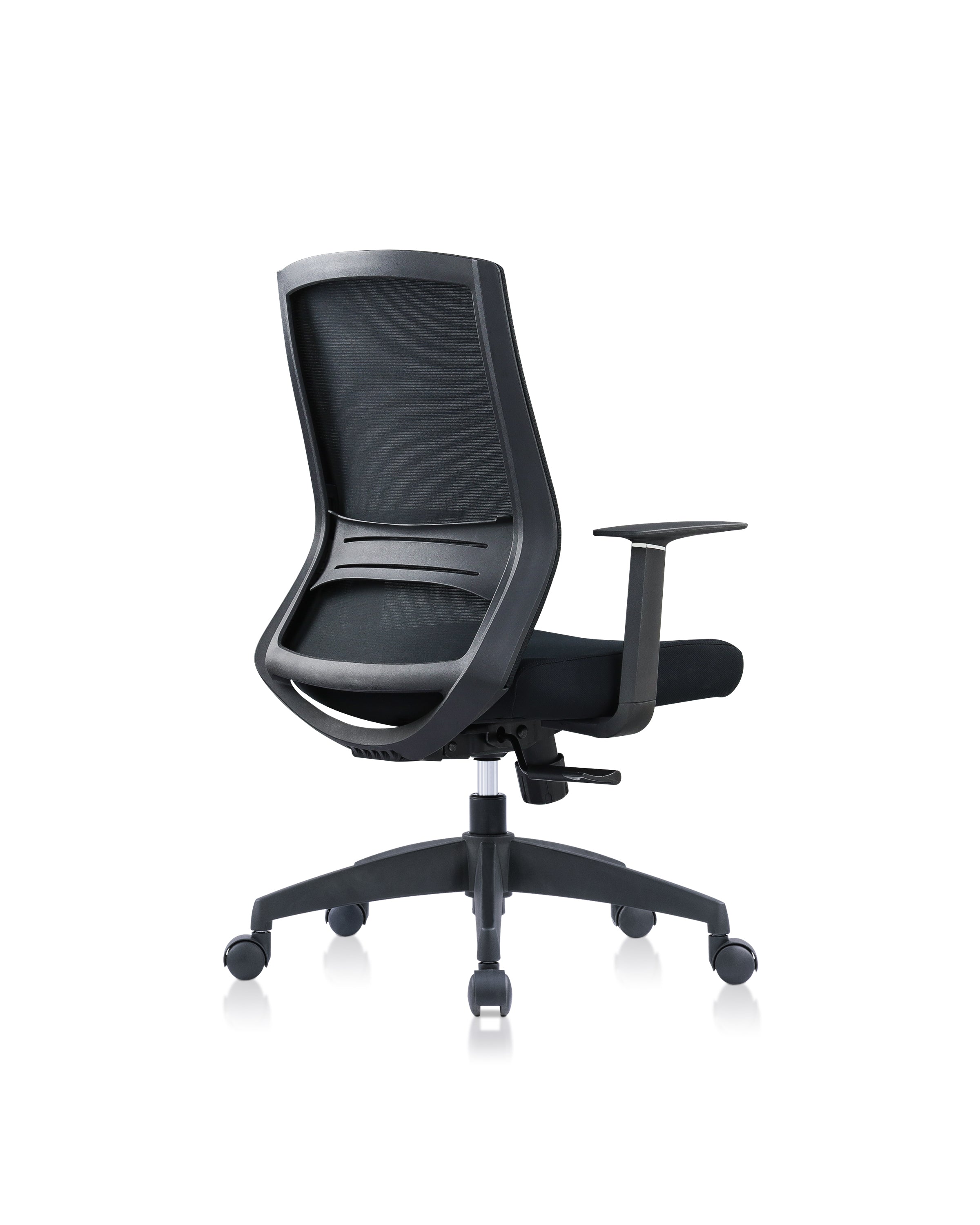 Yolo Medium Mesh Back Task Chair With Black Mesh Back Rest