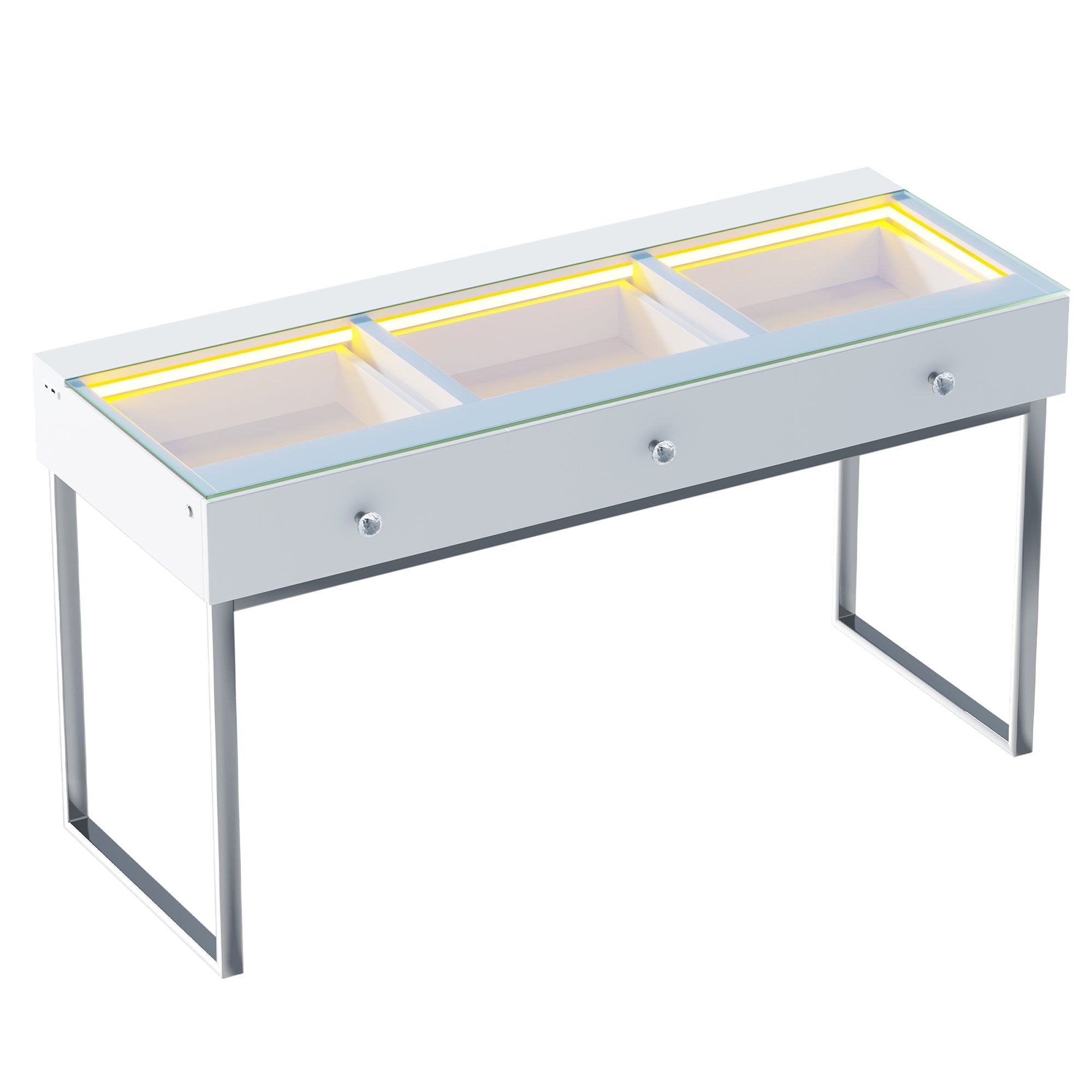 Billie Vanity Desk Pro - 3 Storage Drawers