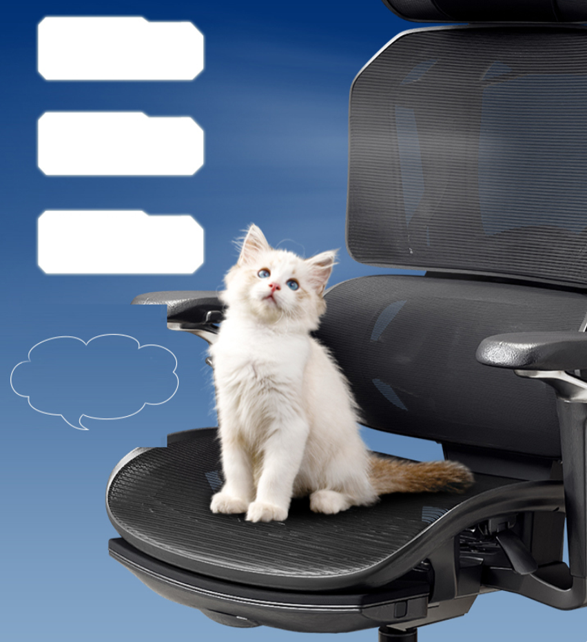 Breezy DuoFlex Synchronized Ergonomic Gaming Mesh Chair– by FC