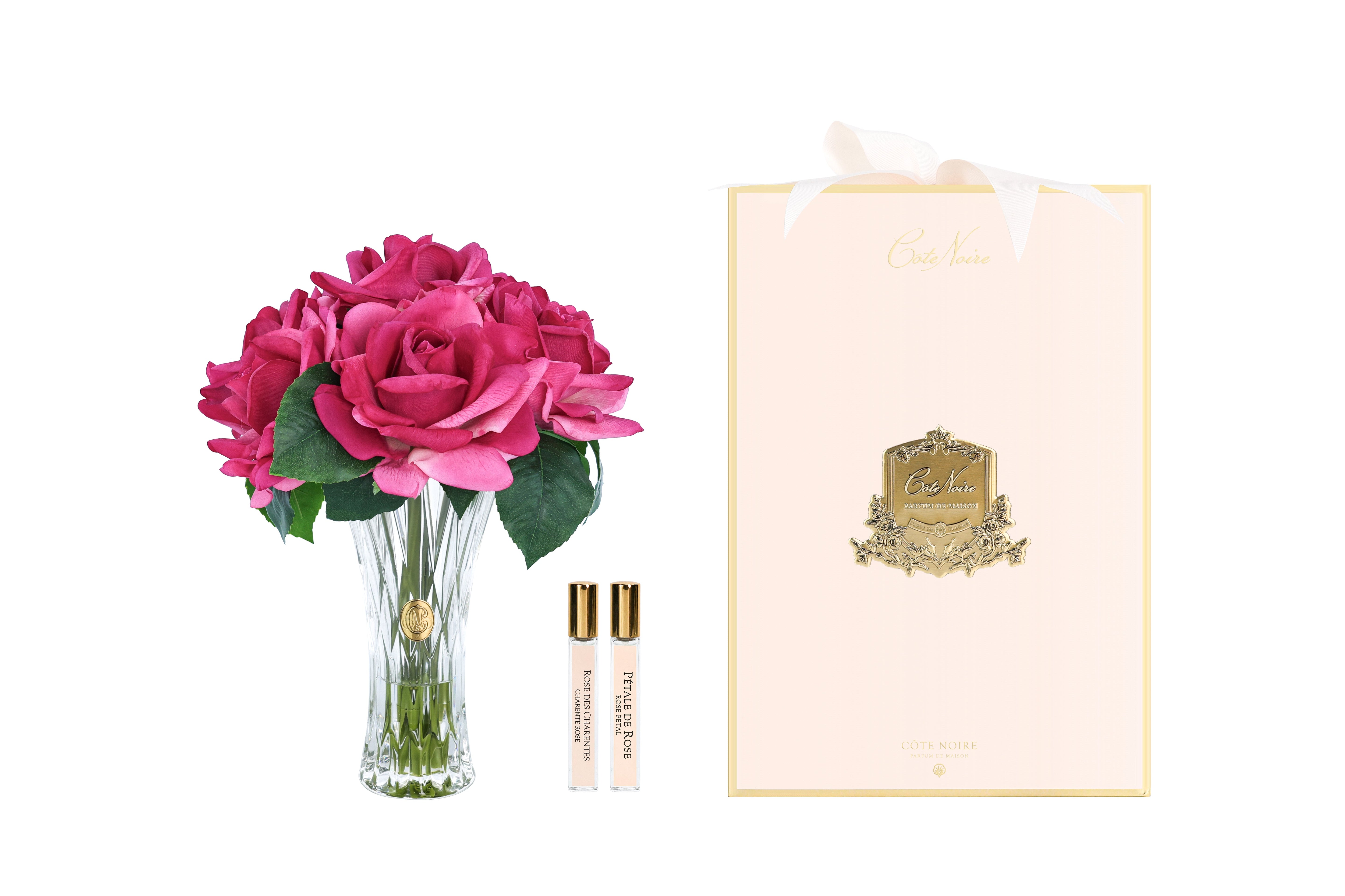 NEW - Cote Noire - Charente Seven Rose in Magenta - Gold/Pink Box - CH7R07