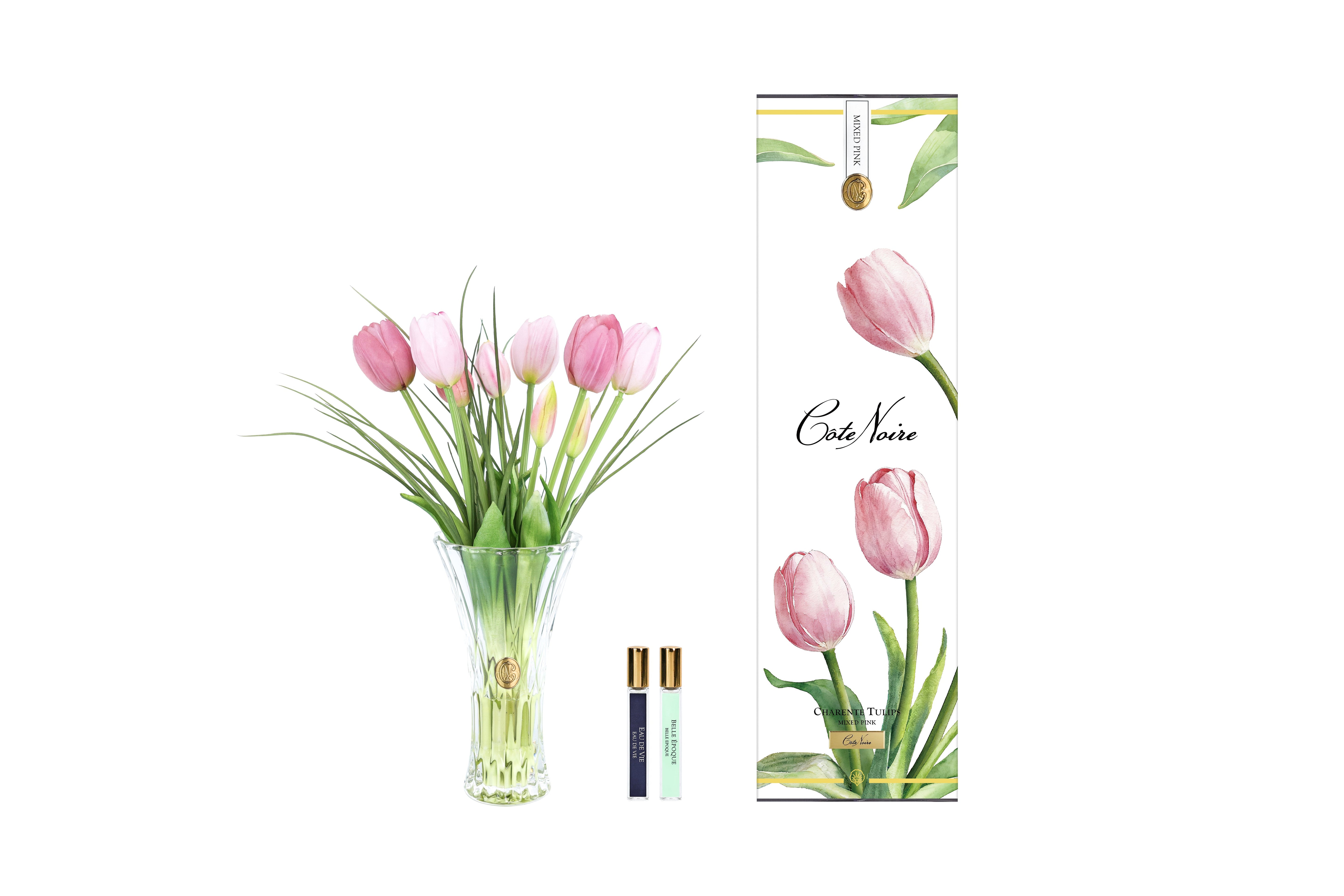 NEW -  Cote Noire - Charente Tulips - Pink CHT02