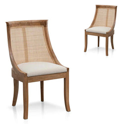 FC Dining Chair - Dawn Beige (Set of 2)