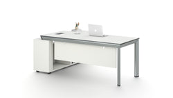 Nova Executive Desk 2.0m -White & Grey