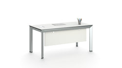 Nova Office Desk 1.6m -White & Grey